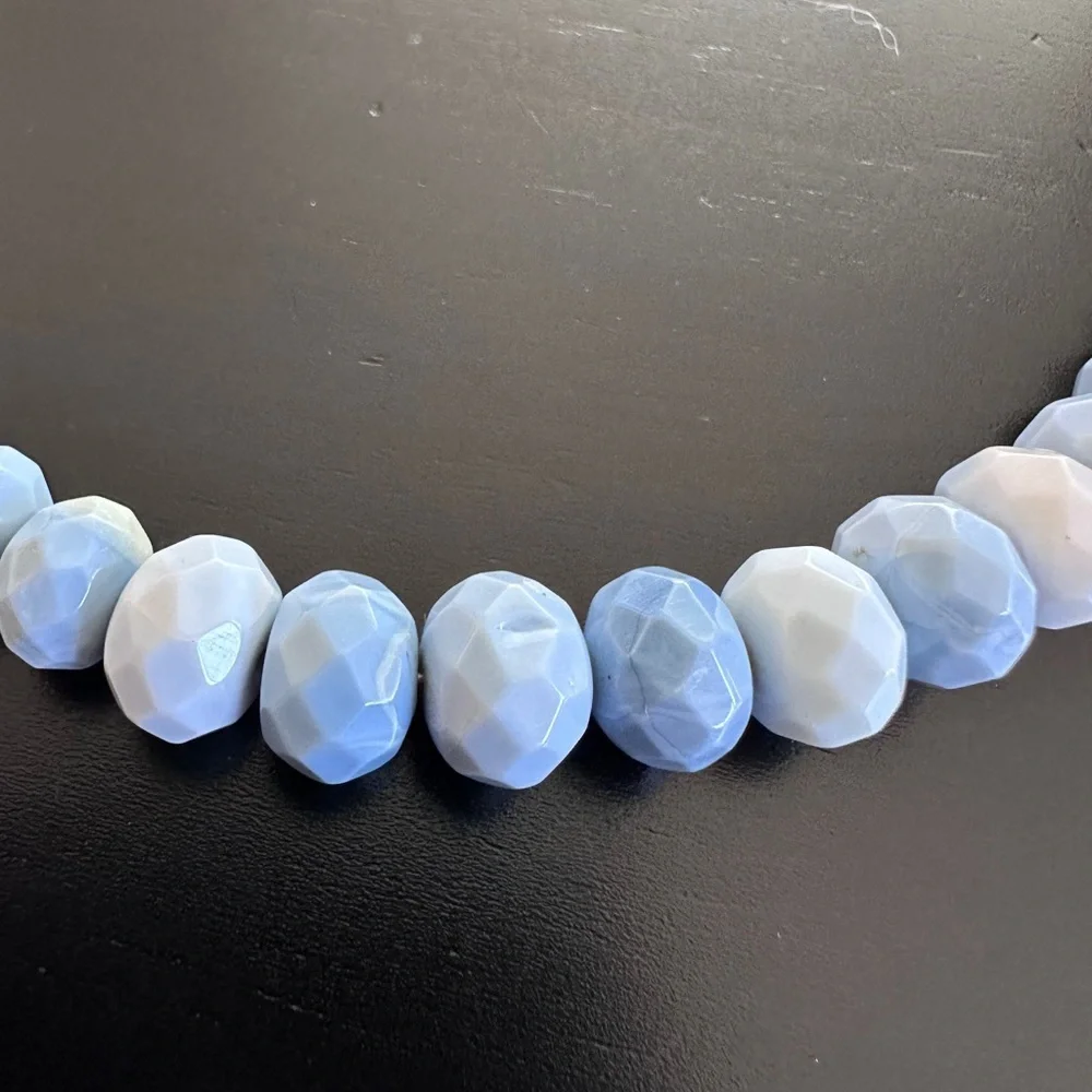 Blue Opal beaded Necklace by Jay King - Picture 7 of 10